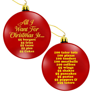 Drive-Thru Food Ornament