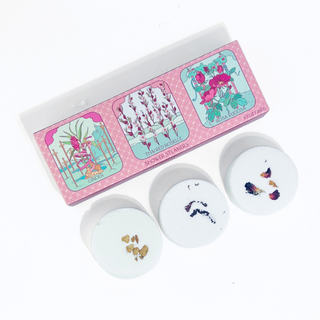 Floral Tarot Shower Steamer Trio With Botanicals