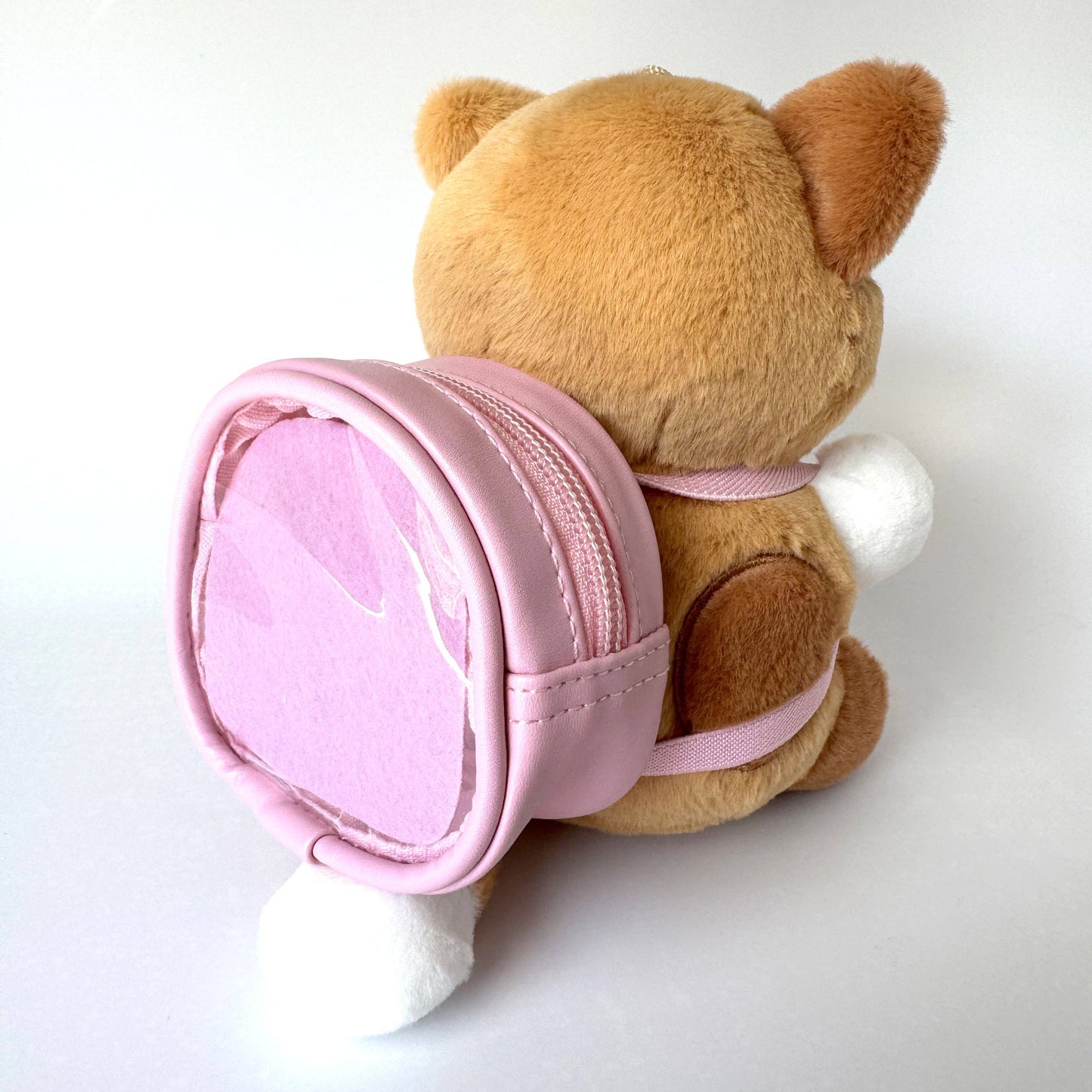 Nugget Keychain Plushie Ita Bags: Black