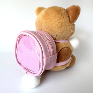 Nugget Keychain Plushie Ita Bags: Black