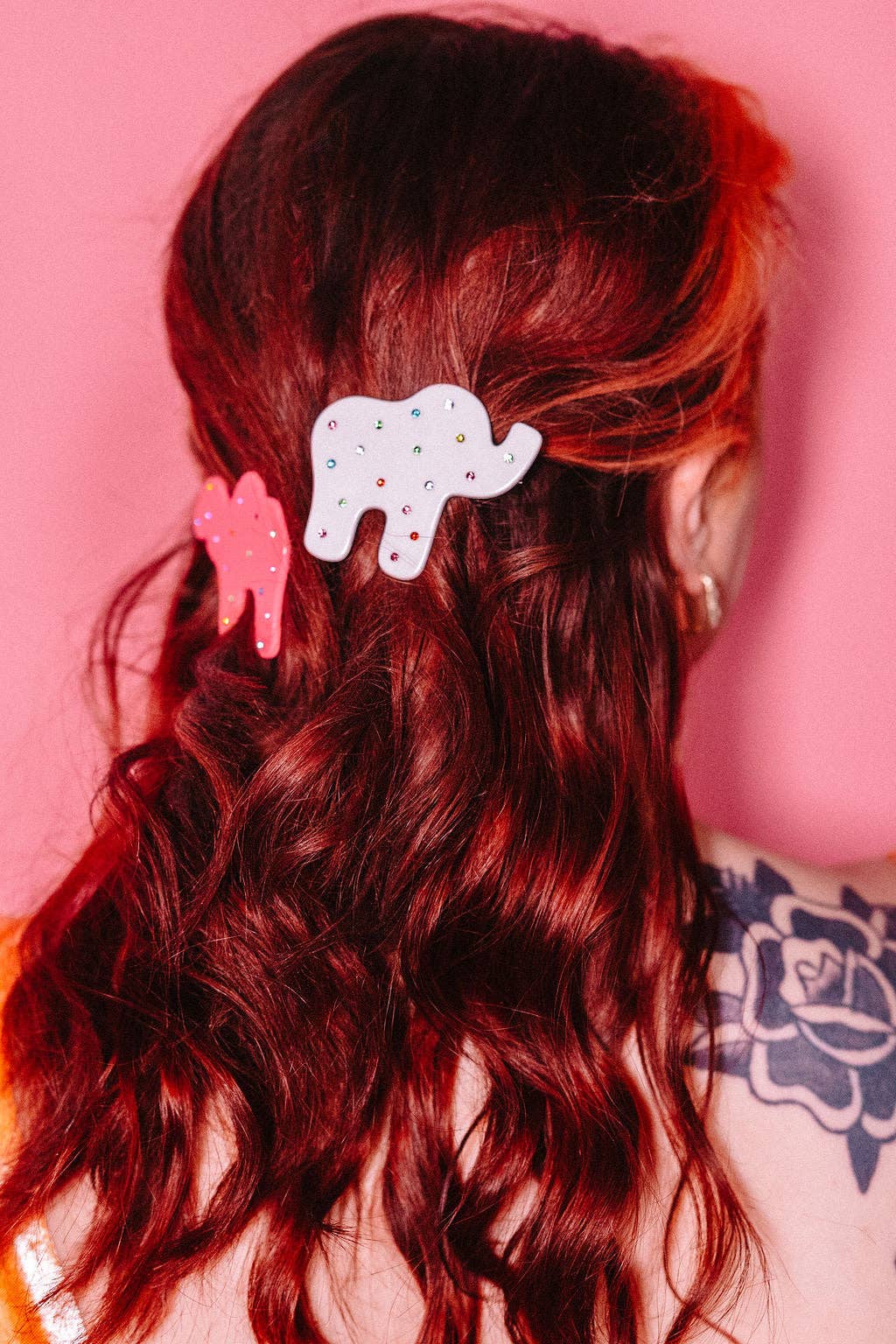 Animal Cracker Hair Clip Set