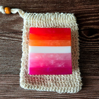 Lesbian Pride Soap