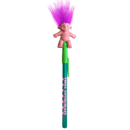 Troll Enthusiast Topper Retro 90s Figurine Ballpoint Pen