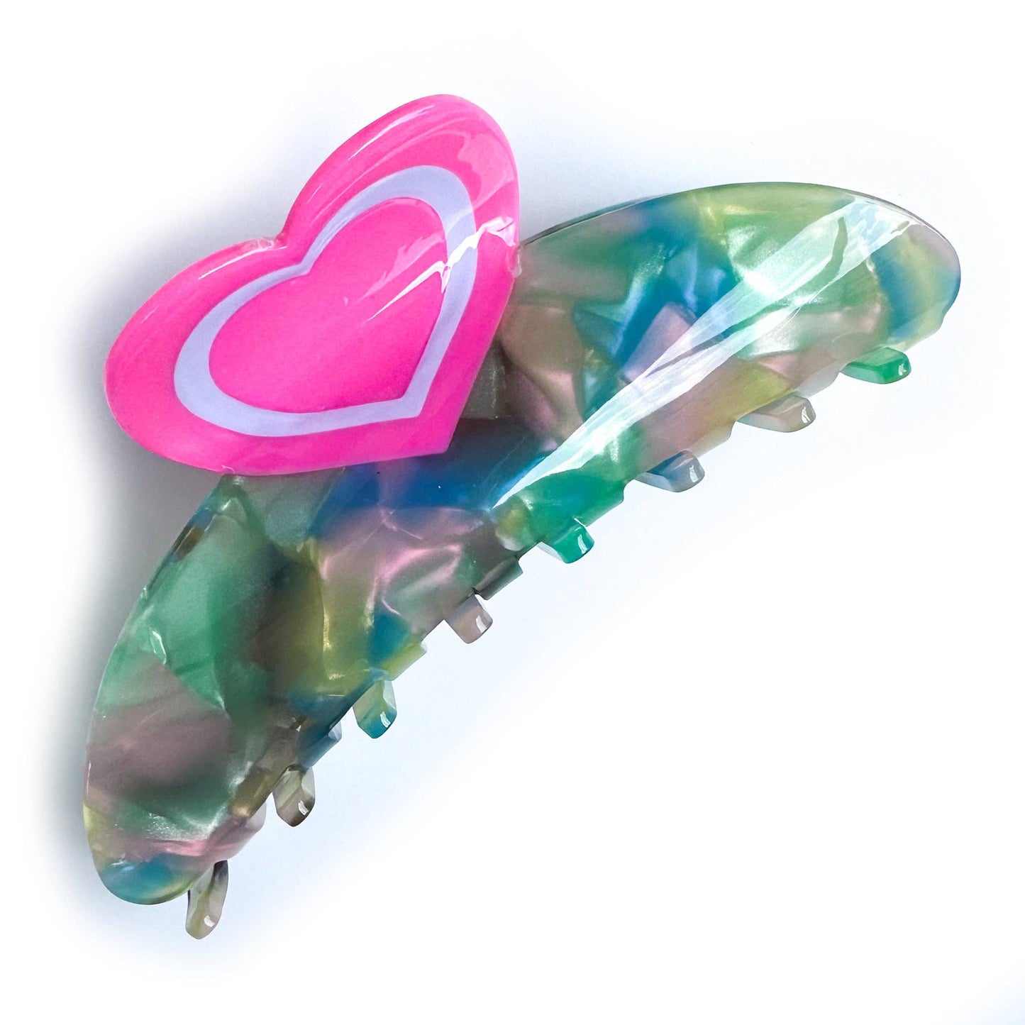 Big Heart Claw Clip