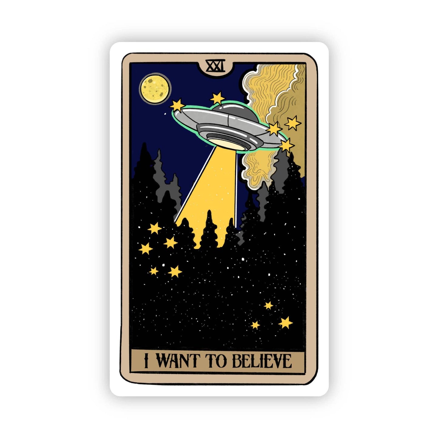 I Want To Believe Sticker