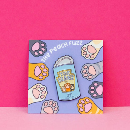 Toe Beans Enamel Pin