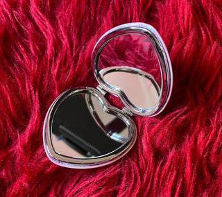 Lamby Heart Compact Mirror