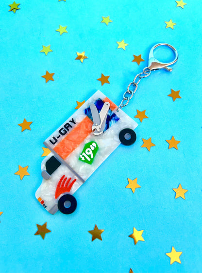 U-Gay Moving Truck Keychain: Perfect
