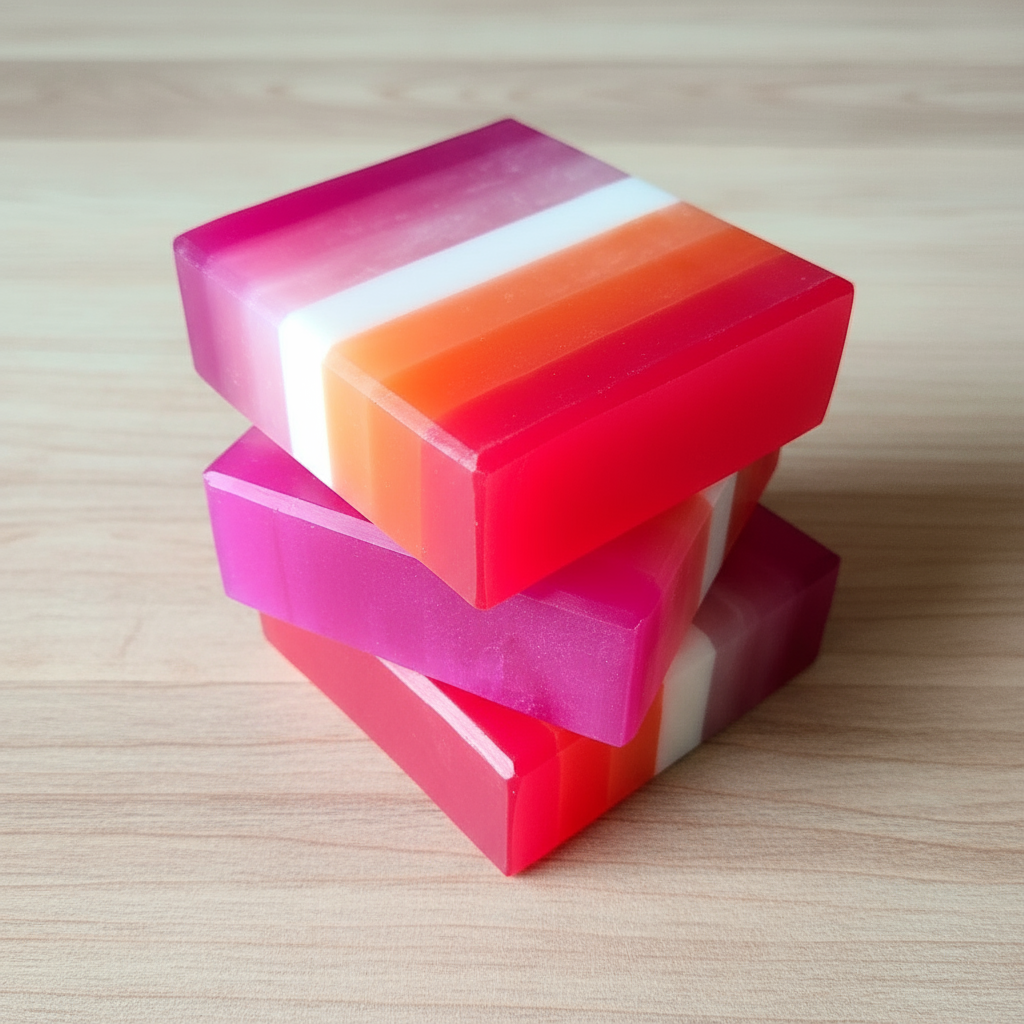 Lesbian Pride Soap