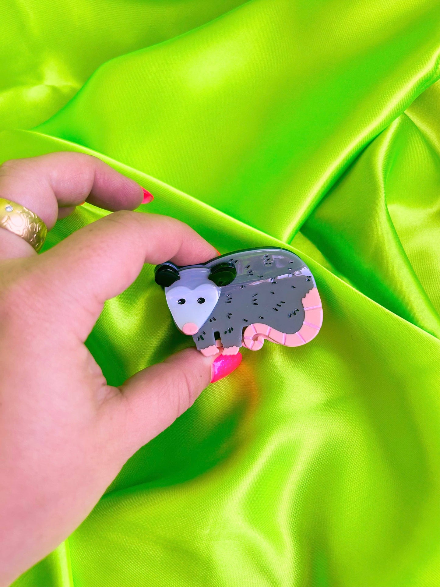 Mini Possum Hair Claw