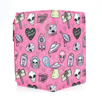 Alien-Collage Wallet