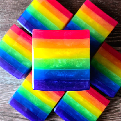 Rainbow Pride Soap