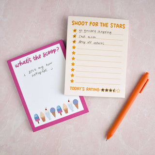 Shoot for the Stars Notepad | Outerspace Stationery