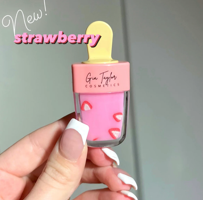 Ice Cream Pop Shaped Glosses: Lemonade