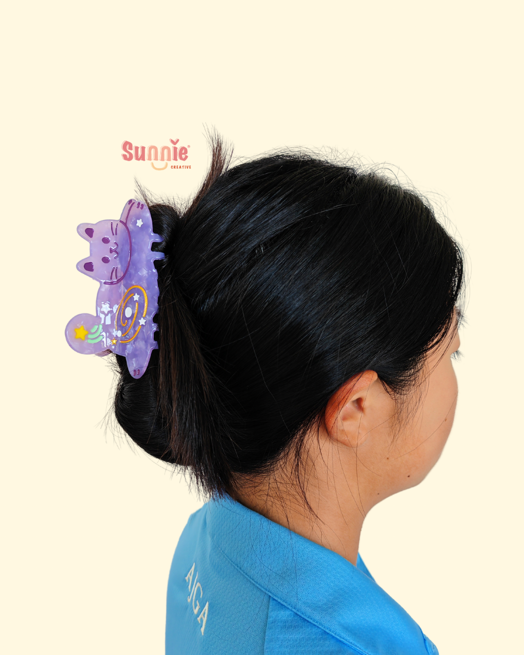 Galaxy Cat Hair Clip
